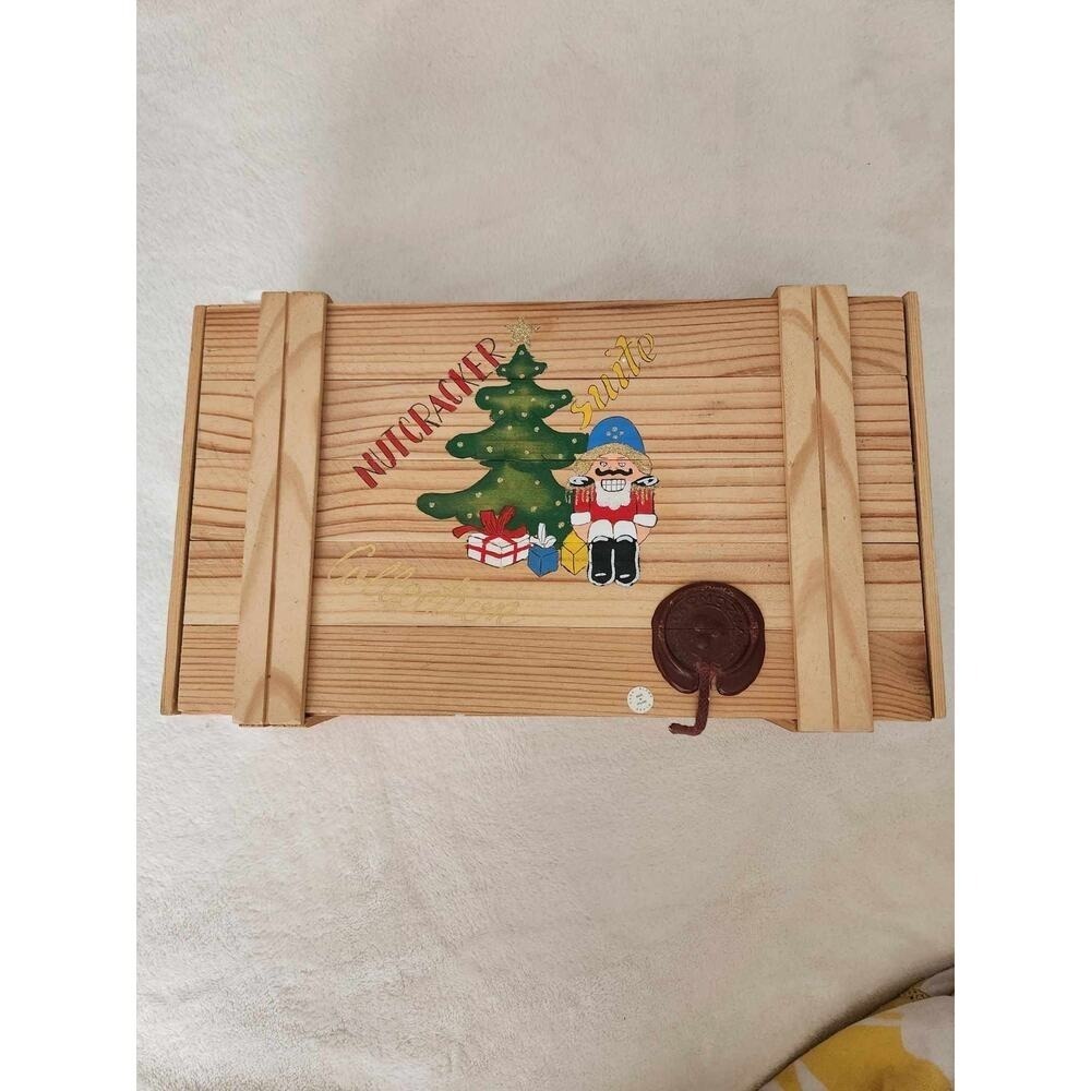 Polonaise Kurt Adler Nutcracker Suite Collection 4 Piece Ornament Wooden‎ BoxSet